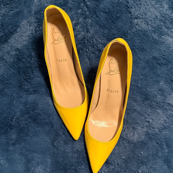 Christian Louboutin Shoes - Christian Louboutin Sunny Yellow Heels